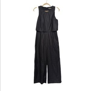 Blue pinstripe Tart jumpsuit. Size medium